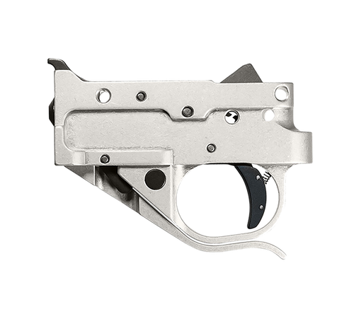Timney Triggers 10221C16 Replacement Trigger  Single-Stage Curved Trigger with 2.75 lbs Draw Weight & Silver/Black Finish for Ruger 10/22