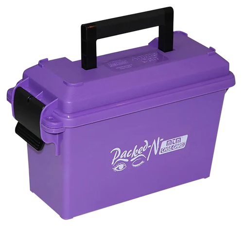 MTM Case-Gard AC30T25 Ammo Can Tall 30 Cal Purple Polypropylene