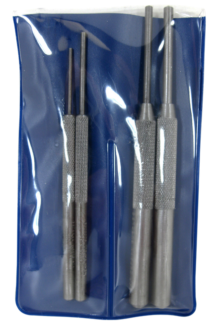 Lyman 7031277 Punch Set Roll Pin 1/16, 3/32, 1/8, 5/32 Multi-Caliber 4 Per Pack