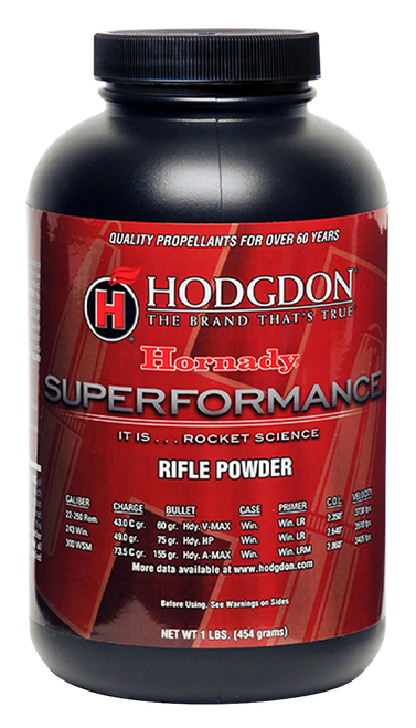 Hodgdon HSP1 Superformance Rifle Powder 1LB