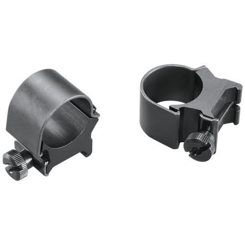 Weaver Mounts 49042 Detachable Top Mount Rings  Matte Black 1" High