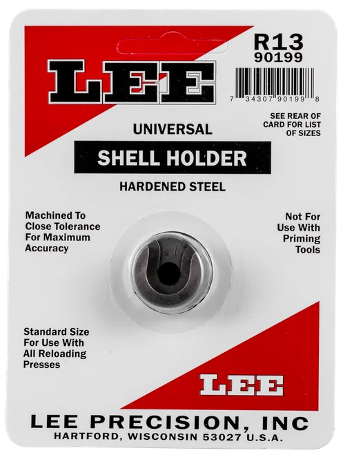 Lee Precision 90199 Shell Holder Universal #13R 45 Auto Rim