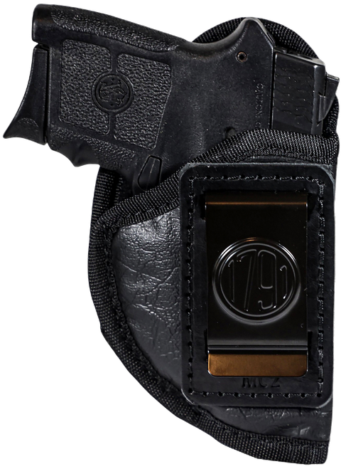 1791 Gunleather ECOMC2BLKR EcoCarry  IWB Small Black Right Hand
