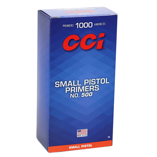 CCI 0014 Standard Pistol No. 500 Small Pistol Multi Caliber Handgun 1000/Box