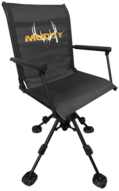 Muddy MUDMGS400AL Swivel- Ease XT Ground Seat Black Flex-Tek/Steel