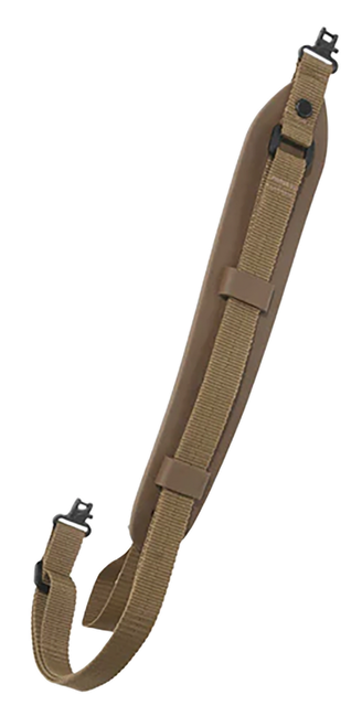 Outdoor Connection SGSS20971 Super Grip Sling Coyote Tan Nylon 48"-60" OAL Padded Rifle