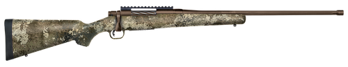 Mossberg 28171 Patriot Predator 7mm PRC 3+1 24" Fluted & Threaded, Patriot Brown Cerakote Barrel/Rec, TrueTimber Strata Stock