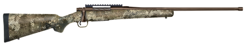 Mossberg 28171 Patriot Predator 7mm PRC 3+1 24" Fluted & Threaded, Patriot Brown Cerakote Barrel/Rec, TrueTimber Strata Stock