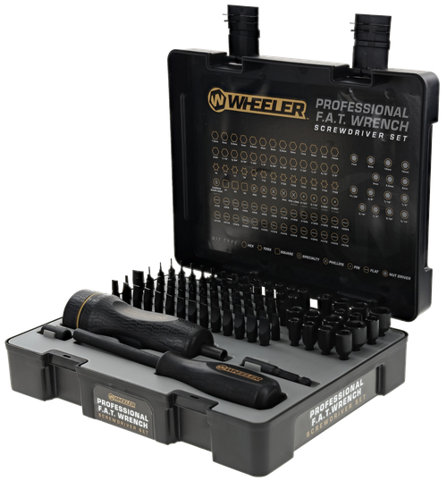 Wheeler 4001004 Pro F.A.T. Screwdriver Set 100 Pieces