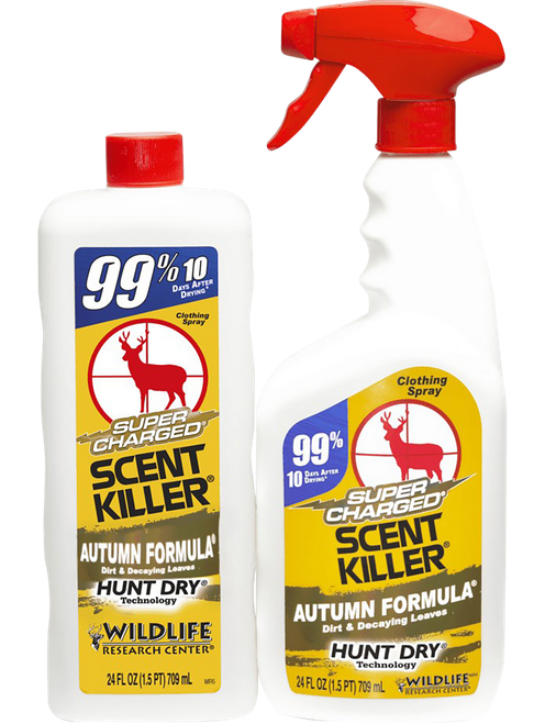 Wildlife Research 579 Scent Killer Autumn Formula Combo Odor Eliminator 24 oz Trigger Spray