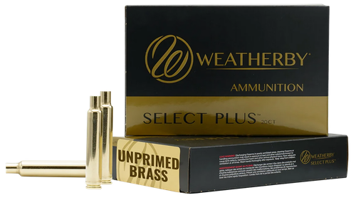 Weatherby BRASS333 Unprimed Cases  338-378WthbyMag Rifle Brass 20/Box