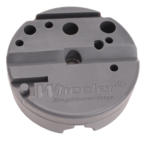 Wheeler 672215 Universal Bench Block Black Urethane Handgun 1 Pieces
