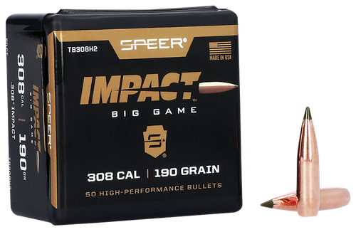 Speer TB308H2 Impact  30Cal 190gr Speer Impact 50 Per Box/5 Case