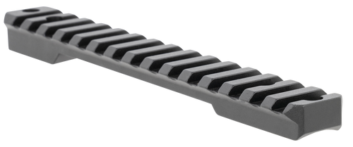 Talley PLM258779 Fierce Rivalry Picatinny Rail  Black Anodized Long Action 20 MOA