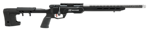 Savage Arms 70856 B17 Precision Lite Bolt 17 HMR 18" Carbon Fiber Wrapped Barrel 10+1 Black Rec Black Adjustable MDT Aluminum Chassis Stock Black Polymer Grip Right Hand