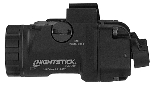 Nightstick TCM365 Subcompact Weapon-Mounted Light for Sig Sauer P365-Series  Black Anodized 650 Lumens White LED