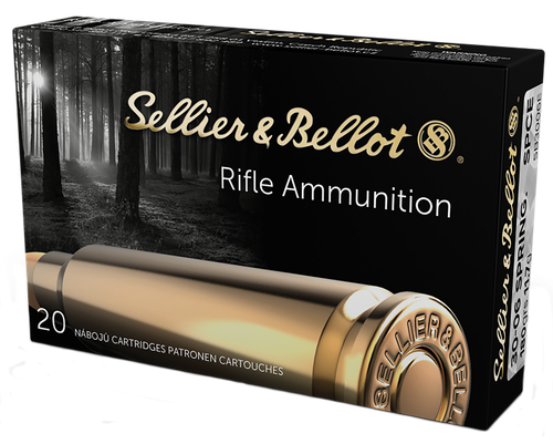 Sellier & Bellot SB3006E Rifle  30-06Springfield 180gr Soft Point Cut Through Edge 20 Per Box/20 Case