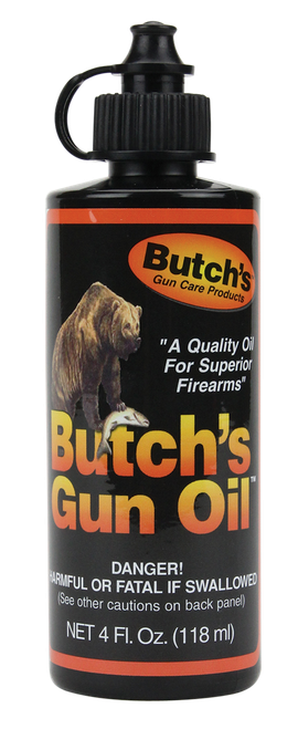 Butchs 2948 Bench Rest Gun Oil 4 oz Squeeze Bottle