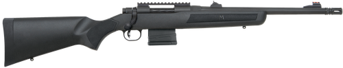 Mossberg 27738 MVP Patrol Full Size 308 Win/7.62 NATO 10+1 16.25" Blued Threaded Bull Barrel, Blued Stainless Steel Receiver w/Picatinny Rail, Black Fixed Synthetic Stock, Right Hand