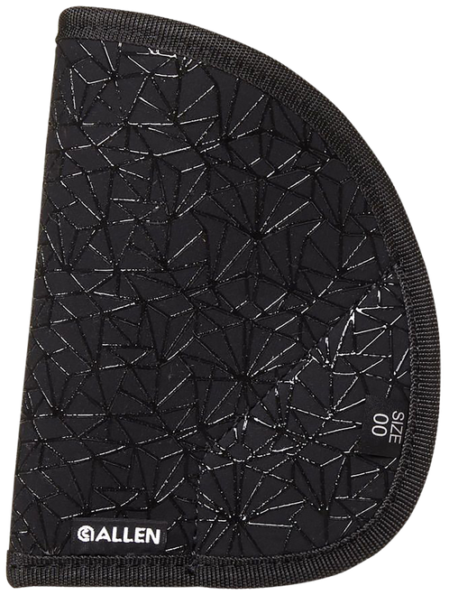 Allen 44902 Spiderweb In-The-Pocket Conceal Carry Holster Size 00 Black Nylon w/Web Grip Pattern, fits 2-3" Barrel Revolver Ambidextrous