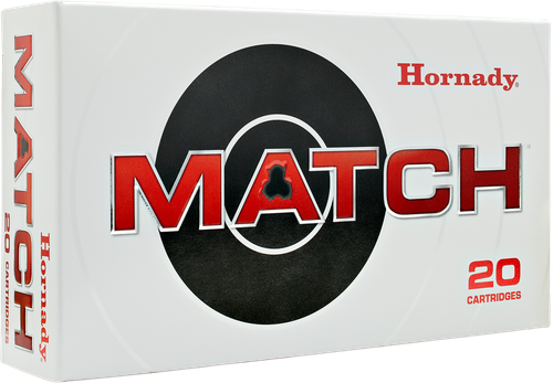 Hornady 8097 Match  308Win 168gr Boat Tail Hollow Point 20 Per Box/10 Case