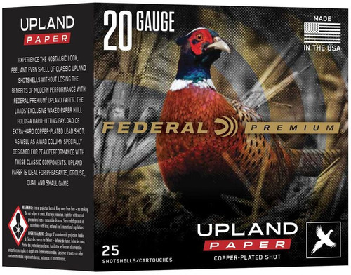 FED UPLAND PAPER 20GA 2.75 1OZ #4 25/10