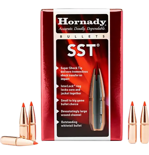 Hornady 30702 SST  30 Cal .308 180 gr Super Shock Tip 100 Per Box/ 15 Case