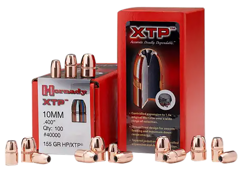 Hornady 35750 XTP  38 Cal .357 158 gr Hollow Point 100 Per Box/ 25 Case