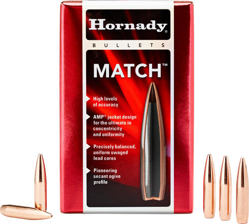 Hornady 24561 ELD Match  6mm .243 108 gr Extremely Low Drag Match 100 Per Box/ 25 Case