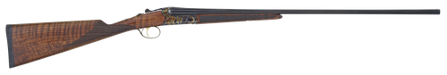 TriStar 38028 Bristol SxS Full Size 28 Gauge Break Open 2.75" 2rd 28" Blued Side By Side Barrel, Color Case Hardened Steel Receiver, English Style Oiled Turkish Walnut Stock, Right Hand