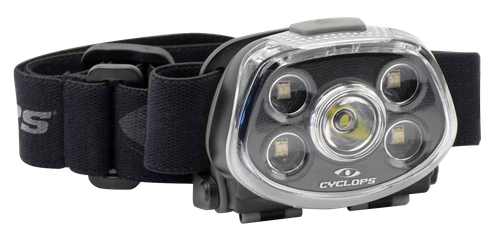 Cyclops CYCHLFXP XP Force  15/350 Lumens Red/Green/White Cree LED Bulb Black