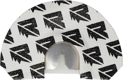 Riven 65245 Elkasus Small Dome Diaphragm Call Attracts Elk Species Black/White