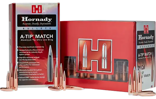 Hornady 33389 A-Tip Match 338 Cal .338 300 gr A Tip Match 100 Per Box/ 10 Case