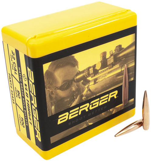 Berger Bullets 22423 VLD Target Match Grade 22Cal 90gr 100/Box