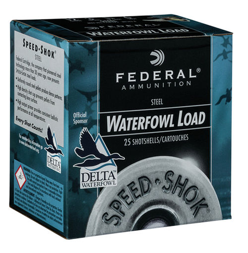 Federal WF145BB Speed-Shok  12Gauge 2.75" 1 1/8oz BBShot 25 Per Box/10 Case