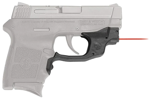 Crimson Trace 0145601 Laserguard  Fits S&W M&P Bodyguard .380, Red Laser Black Polymer