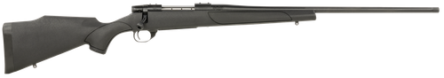 Weatherby VTX300NR4T Vanguard Obsidian Full Size 300 Win 3+1 24"  Blued #2 Contour Threaded Barrel, Blued Drilled & Tapped Steel Receiver, Black Monte Carlo Synthetic Stock