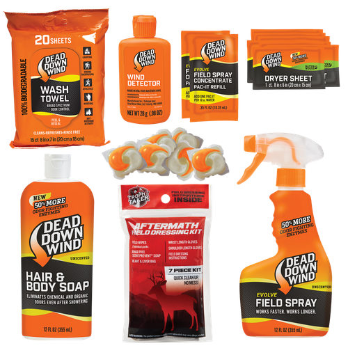 Dead Down Wind 208118 Super Slam Kit Odor Eliminator Unscented  25 Piece