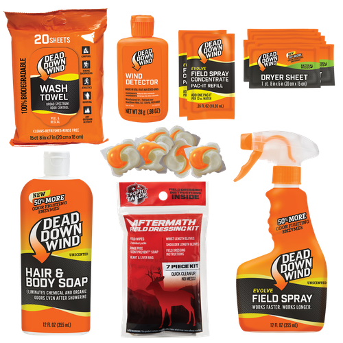 Dead Down Wind 208118 Super Slam Kit Odor Eliminator Unscented  25 Piece
