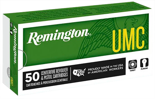 Remington Ammunition 23746 UMC  40S&W 165gr Full Metal Jacket 50 Per Box/10 Case