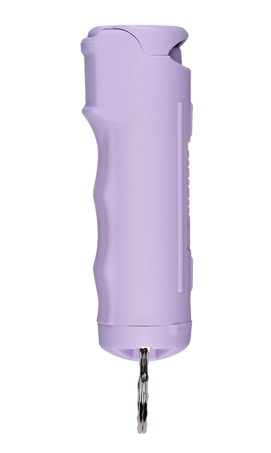 Sabre F15PRUSG02 Flip Top Pepper Gel OC Pepper Effective Distance 10 ft .53 oz Purple Includes Key Ring