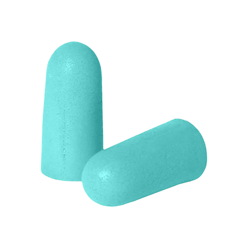 Radians FP70A25 Resistor Earplugs Foam 32 dB In The Ear Aqua Blue Adult 25 Pair