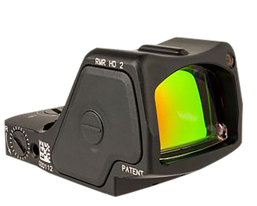Trijicon 3200002 RMR HD Matte Black 1 x 0.89" x 0.67" 3.25 MOA Red Dot/55 MOA Circle Multi Reticle