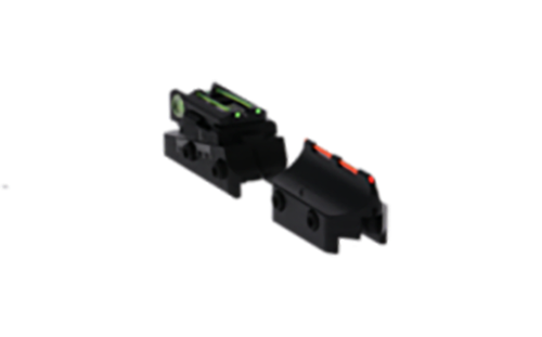 Truglo TG960 Tru-Point Extreme Deer/Turkey Universal Shotgun Red Fiber Optic Green Fiber Optic Black