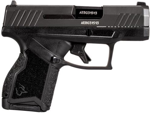 Taurus 1GX4M93GR10 GX4  Micro-Compact 9mm Luger 10+1 3.06" Black Steel Barrel/Gray Serrated Slide/ Gray Stainless Steel Frame/ Black Polymer w/Interchangeable Backstrap Grips Right Hand