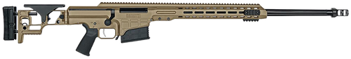 Barrett 18500 MRAD  300 PRC 26" 10+1 Flat Dark Earth Cerakote Flat Dark Earth Folding with Adjustable LOP Stock Black Polymer Grip Right Hand