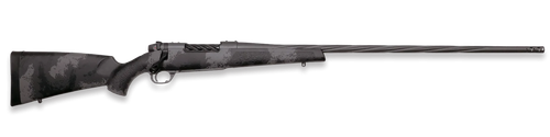 Weatherby  Mark V Live Wild 25 Creedmoor 4+1 22" Carbon Gray Cerakote Fluted Threaded Barrel, Carbon Gray Cerakote Drilled & Tapped Steel Receiver Fixed Black w/Gray Accents Polymer Stock, Right Hand