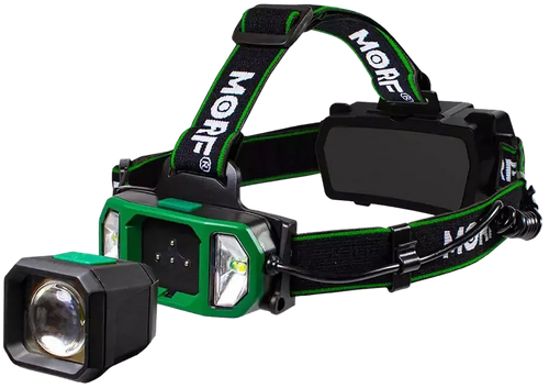 Lb Marketing 98935 MORF R700  Black 300/500/700 Lumens White