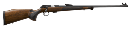 CZ-USA 02371 CZ 457 Premium Full Size 22 LR 5+1 24.80" Black Nitride Black Nitride Steel Receiver Turkish Walnut Monte Carlo w/Decorative Forend Tip Stock Right Hand