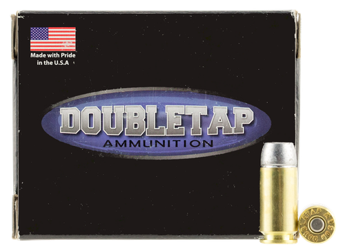 DoubleTap Ammunition 40200HC Hunter  40S&W 200gr Hard Cast Solid 20 Per Box/50 Case